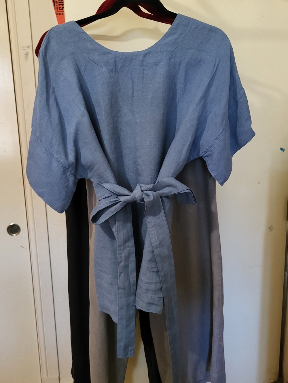 NWOT, Linen Reversible Women's Top, Medium